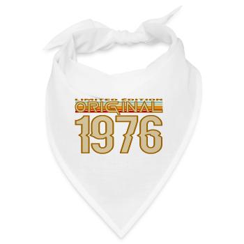 Originaler Retro-Tippfehler von 1976 - Bandana - Weiß - Vorne