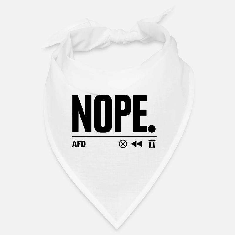 NOPE AfD Bandana