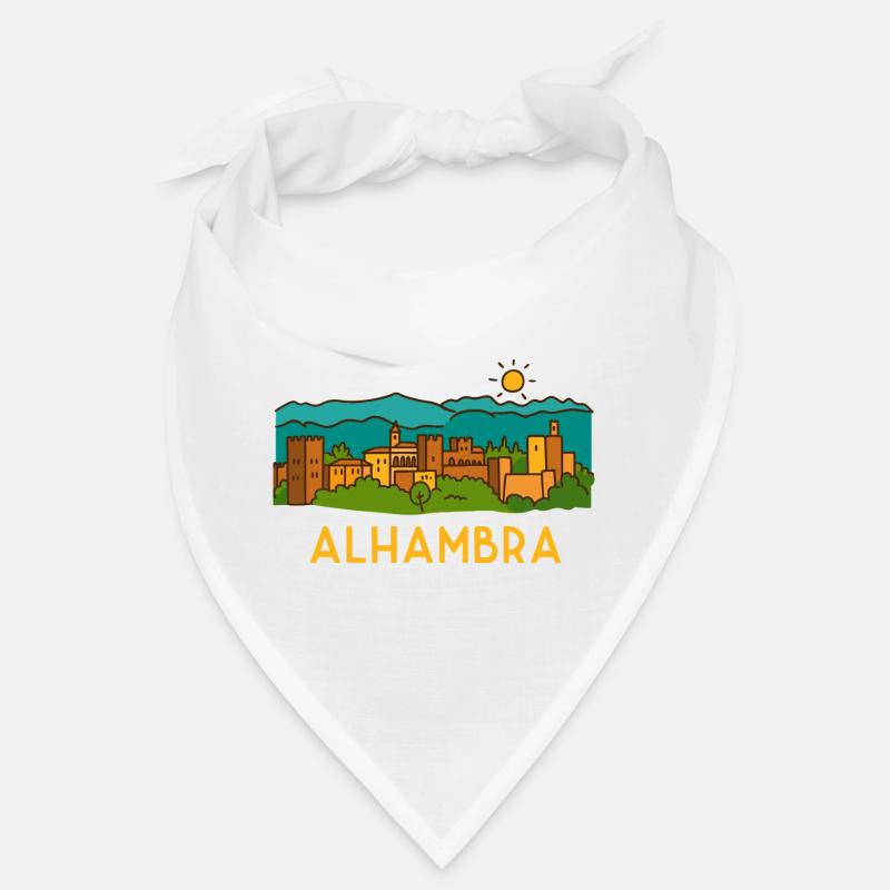 Alhambra Sunset 2 Bandana