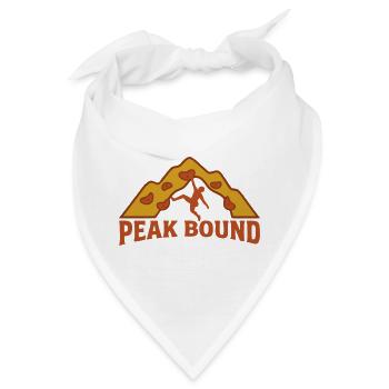 Klettergriff Bogen Abzeichen - Bandana - Weiß - Vorne