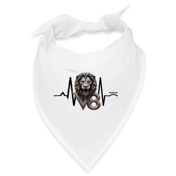 V8 - Bandana - Weiß - Vorne