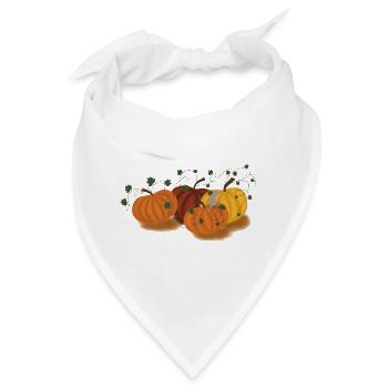 Kürbis Maus - Bandana - Weiß - Vorne