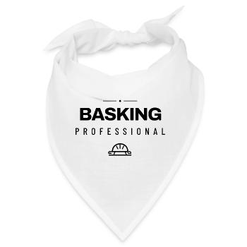Schildkroete - Basking Professional - Reptilien - Bandana - Weiß - Vorne