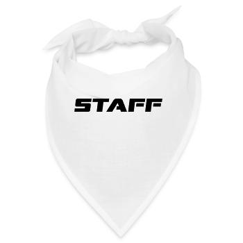 STAFF - Bandana - Weiß - Vorne