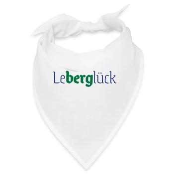 leBERGlück - Bandana - Weiß - Vorne