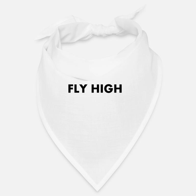 FLY HIGH - Bandana - Weiß
