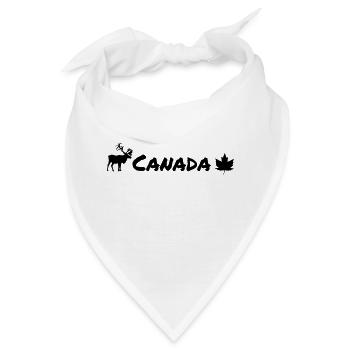 Canada - Bandana - Weiß - Vorne