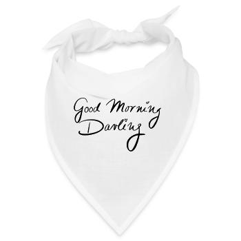 Good Morning Darling - Bandana - Weiß - Vorne