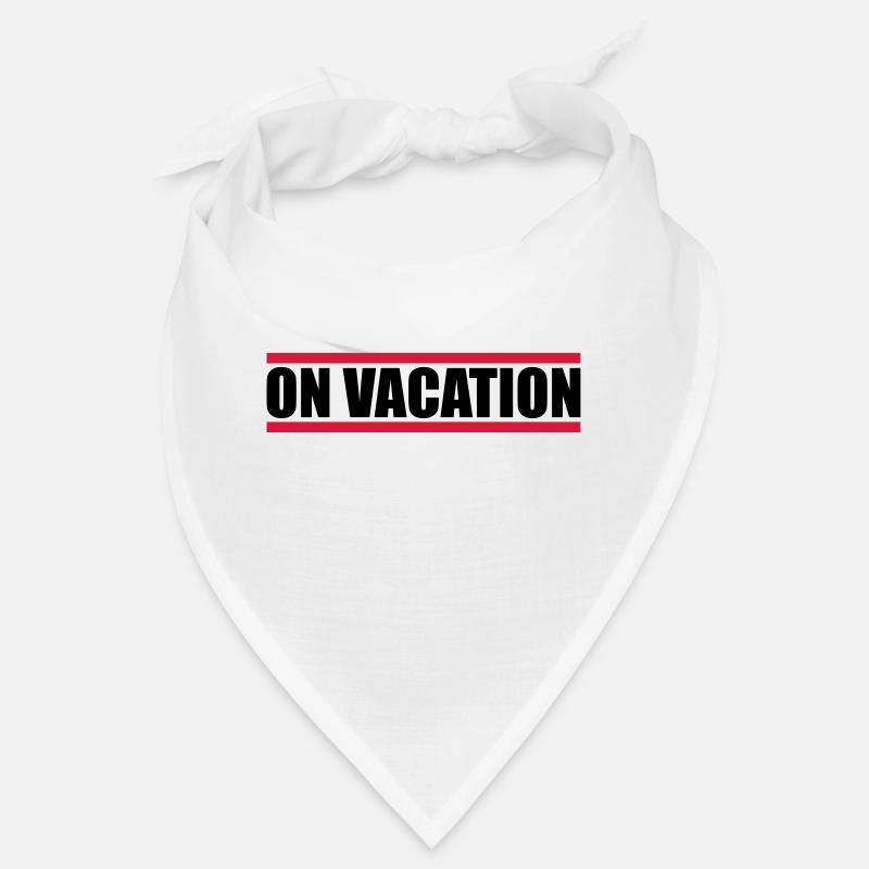 on vacation modus rouge balken vacances vacances plaisir Bandana