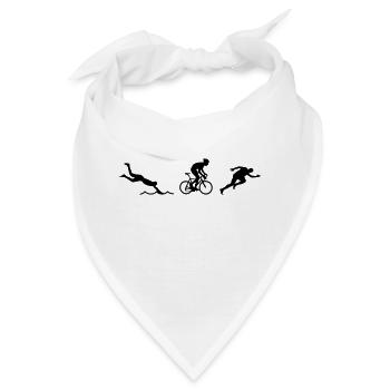 Triathlon - Bandana - Weiß - Vorne