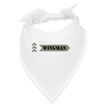 Wingman - Bandana - Weiß - Vorne