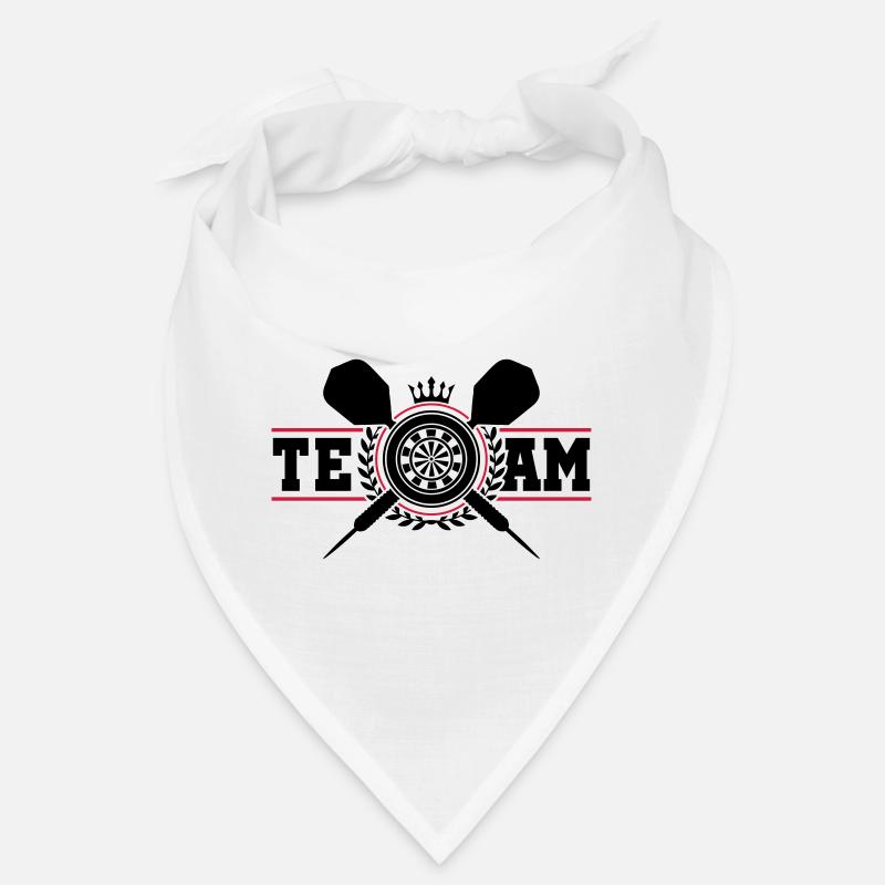 darts fléchettes fléchettes de fléchettes équipe - Bandana - blanc