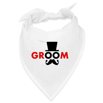 Groom - Bandana - Weiß - Vorne