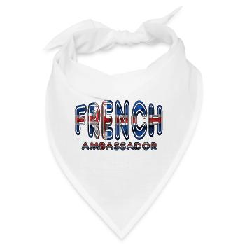 Englischer Botschafter - Bandana - Weiß - Vorne