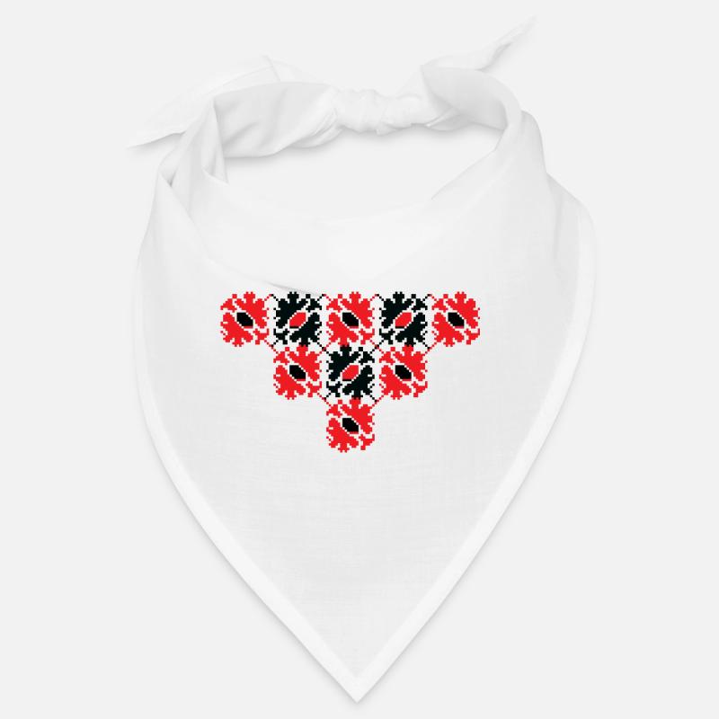 Decorative flowers - Traditional inspired design Bandana