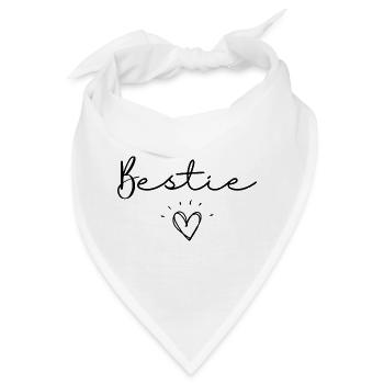 Bestie - Bandana - Weiß - Vorne