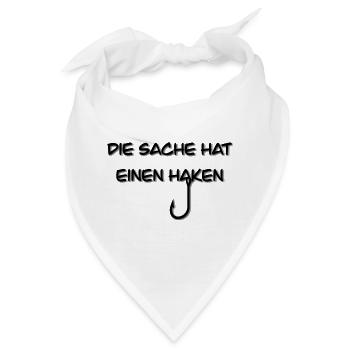 Angelhaken - Bandana - Weiß - Vorne