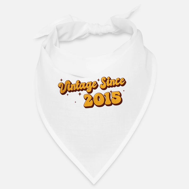 Vintage since 2015 8 Years Old - Groovy 8th Bandana
