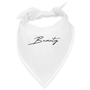Beauty black - Bandana - Weiß - Vorne