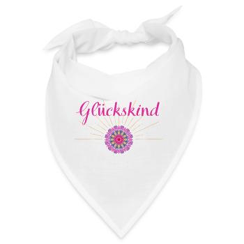 Glückskind - Wortschätze - vergessene Wörter - Bandana - Weiß - Vorne