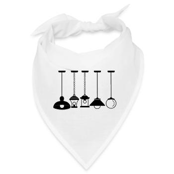 Hängelampen und Leuchten - Bandana - Weiß - Vorne
