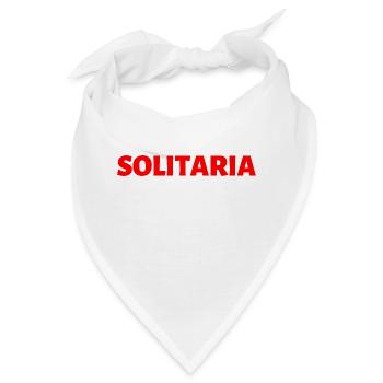 spanisch Sprache einsam sein - Bandana - Weiß - Vorne