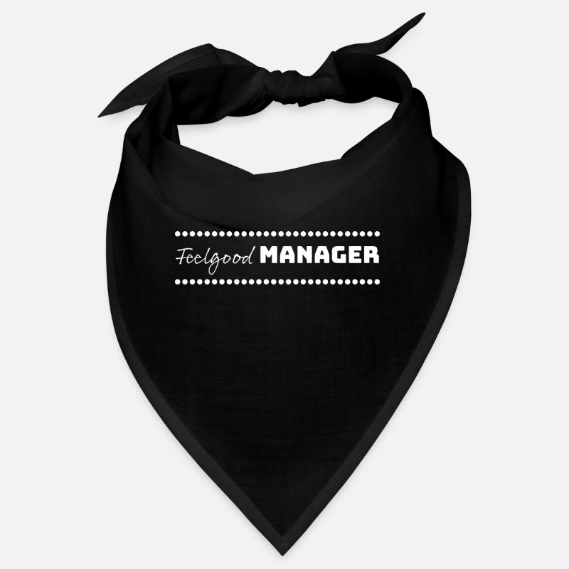 Design Feelgood Manager points blancs Bandana