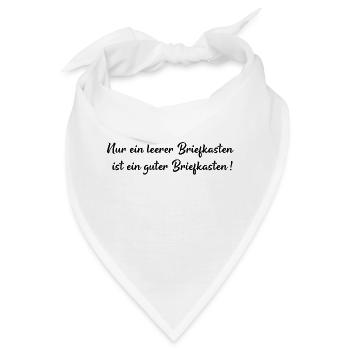 Briefkasten - Bandana - Weiß - Vorne
