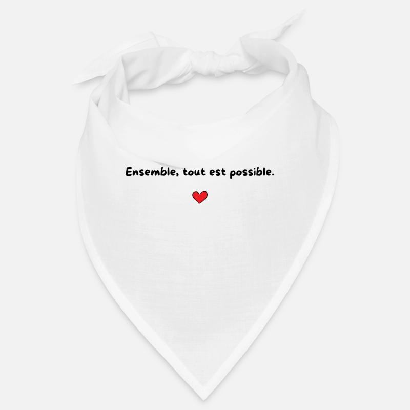 Together everything is possible - family gift idea Bandana