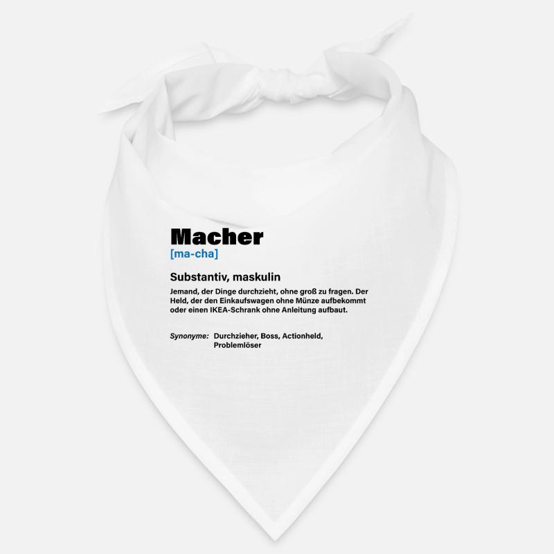 Macher – Der Chef unter den Machern Bandana