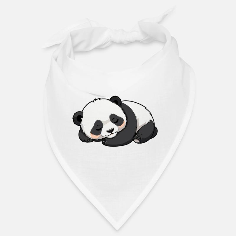 Panda endormi - Design animalier Bandana