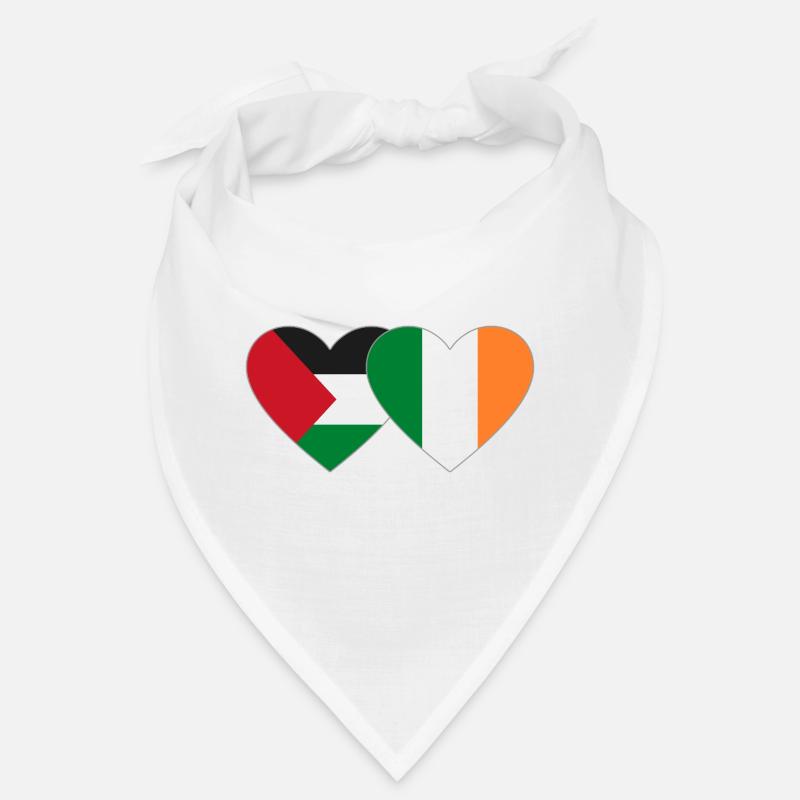 Drapeau de la Palestine et de l’Irlande Bandana