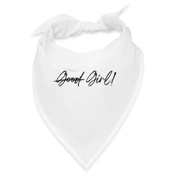 Kein gutes Mädchen mehr - Bandana - Weiß - Vorne