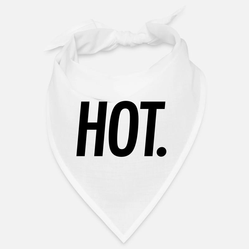 HOT. – Bold Statement Typography Bandana