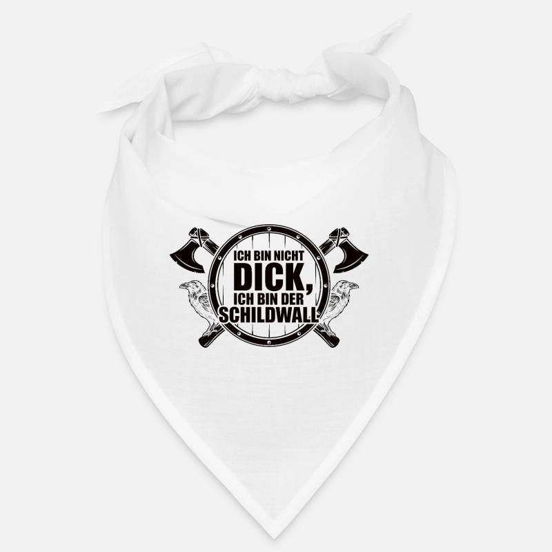 Ich bin nicht dick – Ich bin der Schildwall Bandana