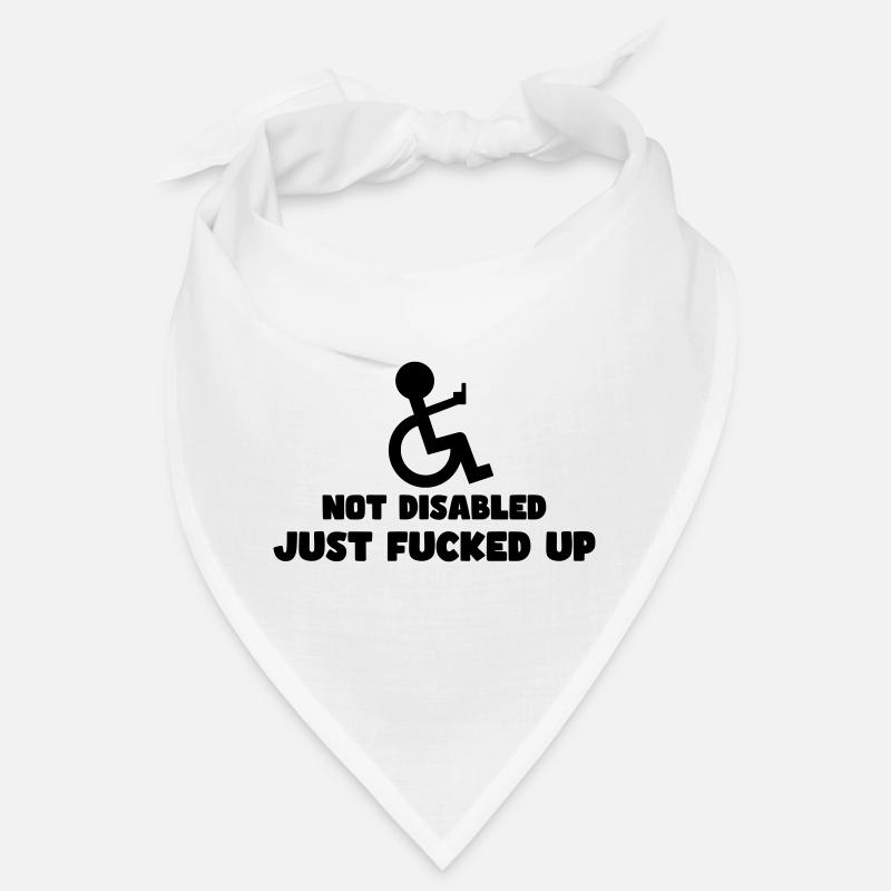 Pas handicapé, juste complètement perdu ! # Bandana