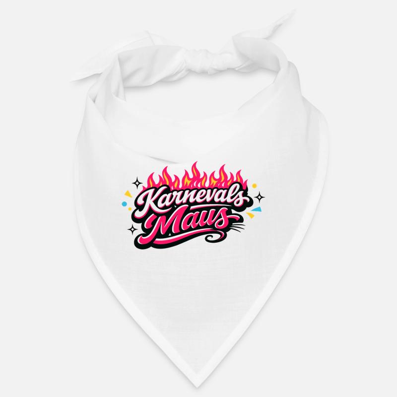 Karnevalsmaus Köln - Kölner Karneval Design Bandana