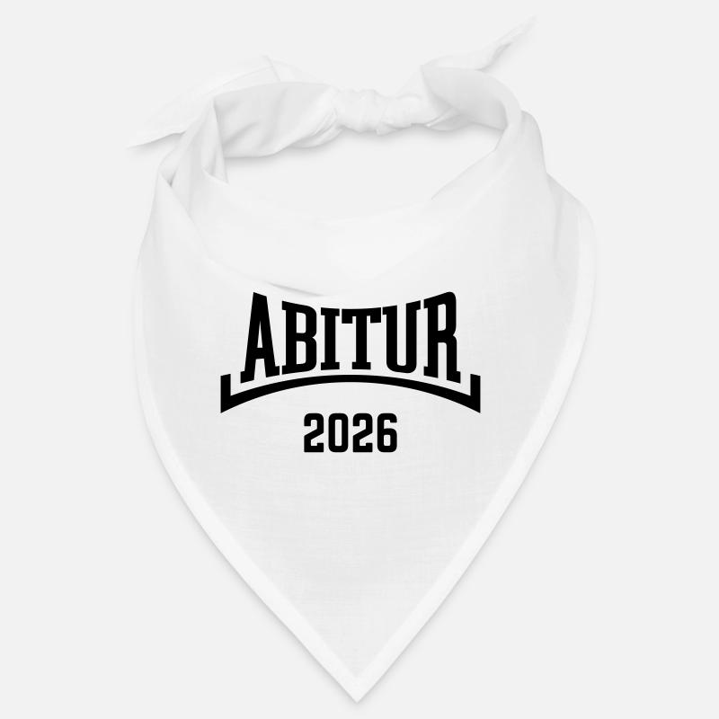 Abitur 2026 (Abiturient / Abi 26 / Konkav / B) Bandana