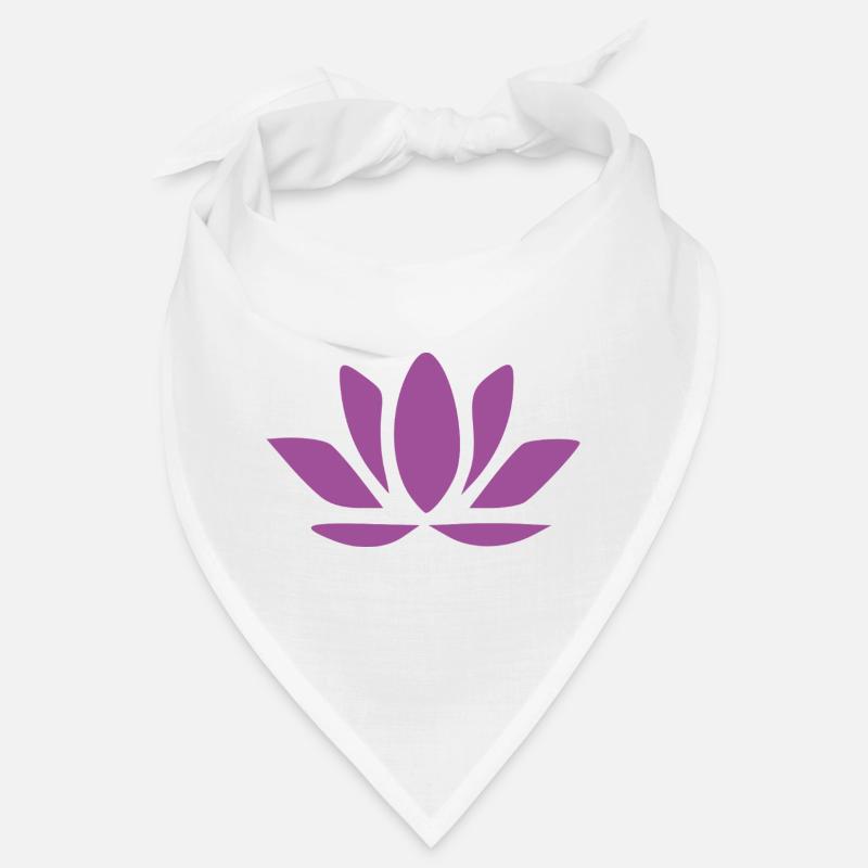 Fleur de lotus Fleur de lotus Fleur de lotus Fleur de violette Fleur de yoga Bandana