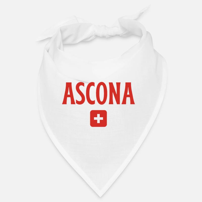 Ascona Drapeau suisse Bandana