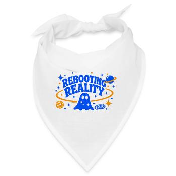 REBOOTING REALITY - Bandana - Weiß - Vorne