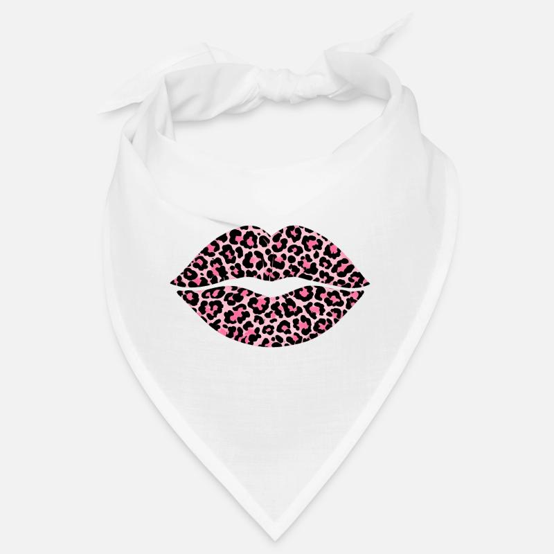 Leoprint Lips Bandana