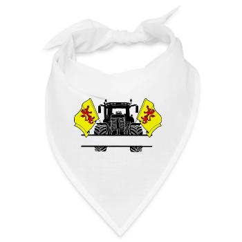 Süd Holland_Tractor_Custom_Edition - Bandana - Weiß - Vorne