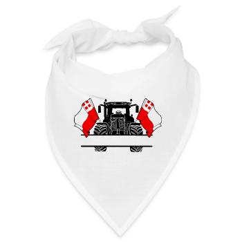 Utrecht_Tractor_Custom_Edition - Bandana - Weiß - Vorne