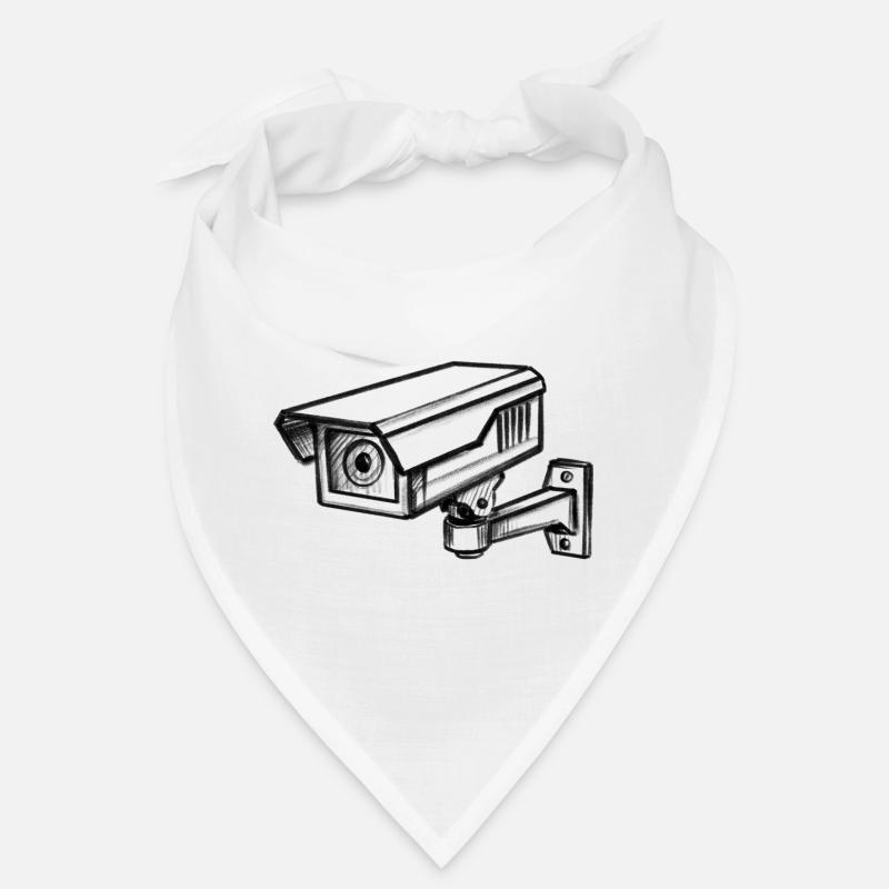 Security Camera Security - Illusionration Bandana