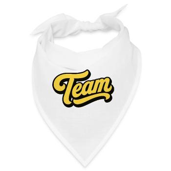 Team - Bandana - Weiß - Vorne