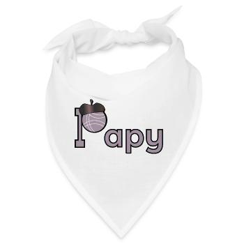Französischer Großvater Großvater Großvater - Bandana - Weiß - Vorne