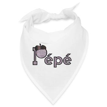 Bouliste Pépé Frankreich - Bandana - Weiß - Vorne
