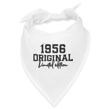 70. Geburtstag, 70 Jahre - Bandana - Weiß - Vorne