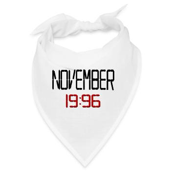 30. Geburtstag, November 1996 - Bandana - Weiß - Vorne